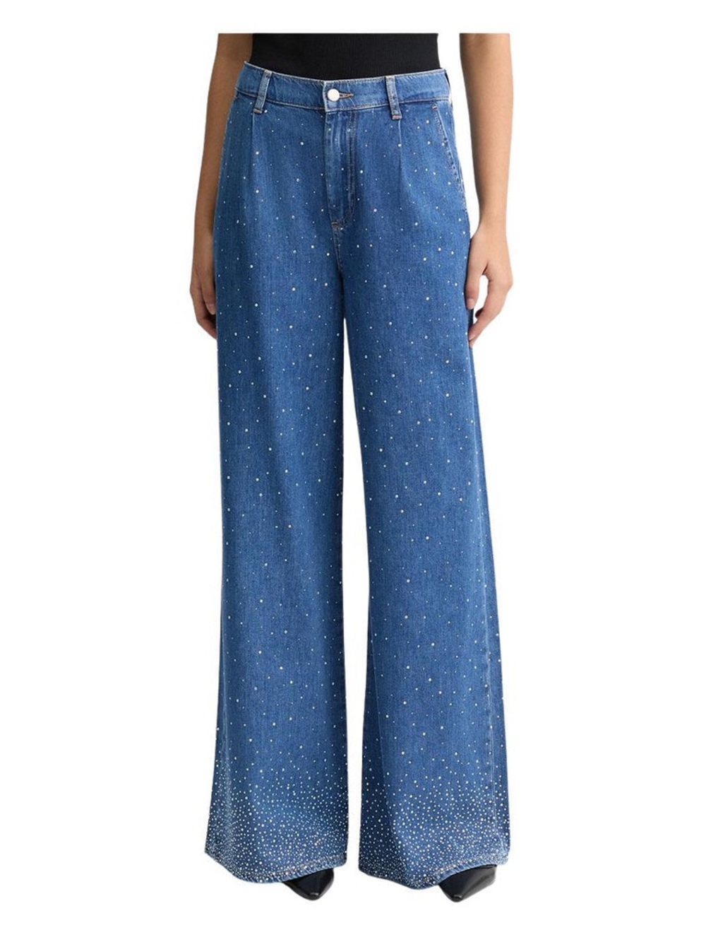 Liu Jo Jeans Rhinestone Women flare Denim Jeans